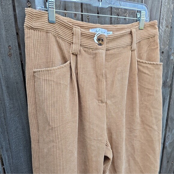 Petal + Pup Women's Corduroy Talaren Pants  Beige Size US10 - Picture 3 of 6